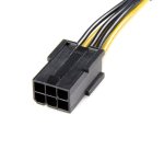 StarTech.com Câble adaptateur d'alimentation PCI Express à 6 broches vers 8 broches de 15 cm - F/M