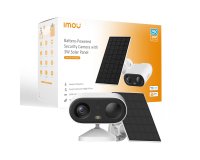 Imou Cell GO KIT 2K (3MP) Telecamera Wi-Fi Esterno/Interno Batteria Senza Fili, Rilevamento PIR/Umano, Visione Notturna a Colori, Audio Bidirezionale con Voce Personalizzata, IP65, Include Pannello solare e cavo prolunga