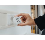 Verbatim WTEU-02 adaptador mundial de enchufe eléctrico a Europa Tipo F Universal Blanco