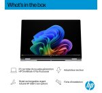 HP E0AS5EA laptop Copilot+ PC AMD Ryzen AI 7 350 40,6 cm (16") Écran tactile 2K 24 Go LPDDR5x-SDRAM 512 Go SSD Wi-Fi 7 (802.11be) Windows 11 Home Argent