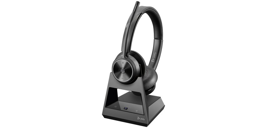 HP Poly Micro-casque serre-tête Poly Savi 7320 stéréo DECT 1 880-1 900 MHz certifié Microsoft Teams