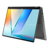 ASUS Vivobook 16 Flip TP3607SH-FLIP-RJ053X Intel Core Ultra 7 258V Hybride (2-en-1) 40,6 cm (16") Écran tactile 3K 32 Go LPDDR5x-SDRAM 1 To SSD NVIDIA GeForce RTX 5050 Wi-Fi 7 (802.11be) Windows 11 Pro Noir, Gris