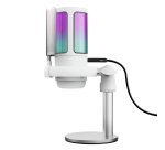 Trust GXT 238W Auron Gris, Blanc Microphone pour podcast