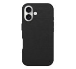 OtterBox Symmetry Series Cactus Leather pour MagSafe pour iPhone 16, Noir Ash