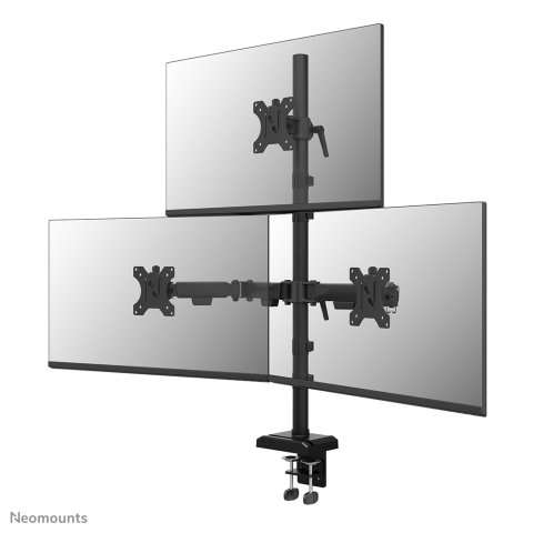 Neomounts DS60-600BL2-1 Soporte de monitor triple 10-32"