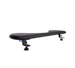 R-Go Tools Reposabrazos R-Go, ergonómico, simétrico, con recorte abdominal, espuma blanda, negro