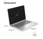 HP EliteBook 6 G2a 14 inch Notebook Next Gen AI PC Wolf Pro Security Edition Copilot+ PC AMD Ryzen AI 5 Computer portatile 35,6 cm (14") WUXGA 16 GB DDR5-SDRAM 512 GB SSD Wi-Fi 7 (802.11be) Windows 11 Pro Argento