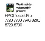 HP 953XL originele high-capacity zwarte inktcartridge