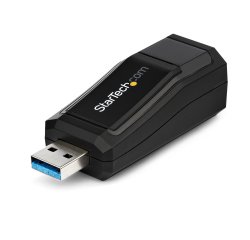 StarTech.com Adaptateur Réseau USB 3.0 vers RJ45 Gigabit Ethernet - 10/100/1000Mbps - Noir