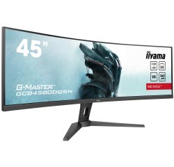 Iiyama ecran pc gamer 45 pouces incurvé g-master red eagle gcb4580dqsn-b1