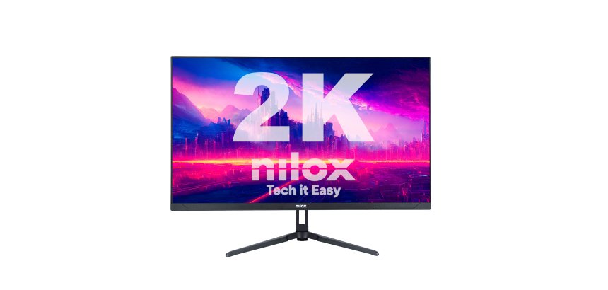 Nilox MONITOR 27" NXM272KD11 IPS 2K 165HZ 2HDMI DP USB 1MS G-SYNC computer monitor 68.6 cm (27") 2560 x 1440 pixels LED Black