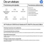 HP ProBook 4 G1iR Wolf Pro Security Edition Intel Core 5 120U Portátil 40,6 cm (16") WUXGA 16 GB DDR5-SDRAM 512 GB SSD Wi-Fi 6E (802.11ax) Windows 11 Pro Plata