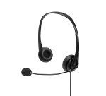Lindy 42870 auricular y casco Auriculares Alámbrico Diadema Llamadas/Música USB tipo A Negro