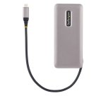 StarTech.com Hub USB C 4 Ports - 4x Ports USB-C, USB 3.1 10Gbps - Hub USB 3.2 Portable avec Power Delivery Pass-Through 100W - Hub USB Type C avec Câble Enveloppant de 32cm - Splitter USB-C