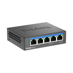 D-Link DMS-105 No administrado L2 2.5G Ethernet (100/1000/2500) Negro