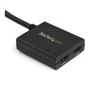 StarTech.com Sdoppiatore Splitter HDMI 4k @ 30hz 1x2 da 1 a 2 porte Alimentato con Adattatore o USB