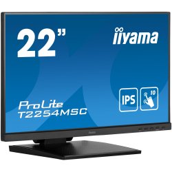 iiyama ProLite T2254MSC-B1AG écran plat de PC 54,6 cm (21.5") 1920 x 1080 pixels Full HD LED Écran tactile Noir