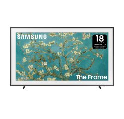 Samsung The Frame Lifestyle TV QE32LS03CBUXZT QLED Full HD, Smart TV 32" Matte Display, OTS Lite, Black 2023