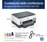 HP Smart Tank 7005 Wireless All-in-One Colore Stampante, Stampa fronte/retro; fotocopiatrice, scanner