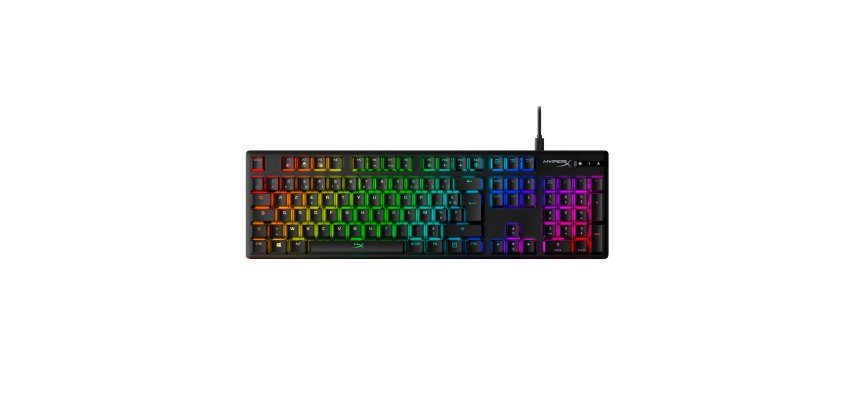 Origine en alliage HyperX - Clavier mécanique de jeu - Rouge HX (disposition FR)