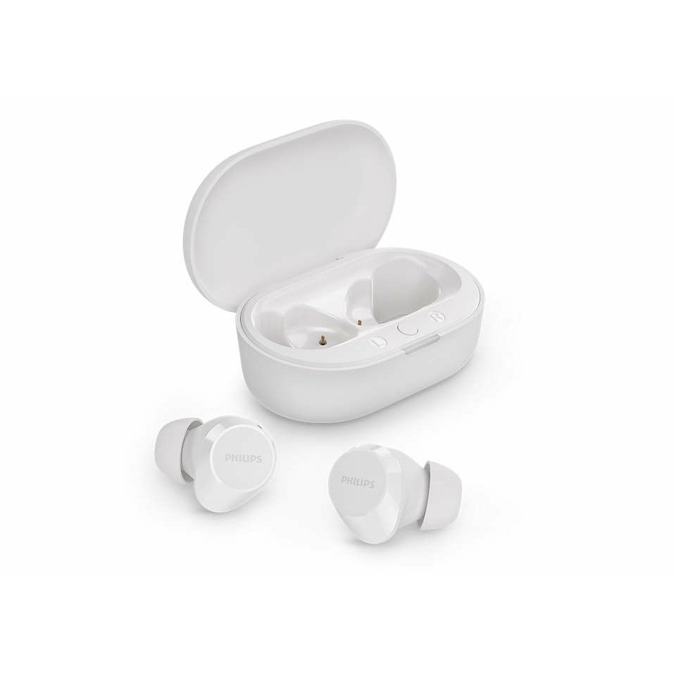 Philips TAT1209WT/00 headphones/headset True Wireless Stereo (TWS) In-ear Calls/Music Bluetooth White