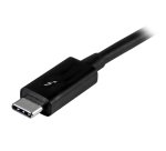 StarTech.com 1m Thunderbolt 3 Kabel, 20Gbps, 100W PD, 4K, Thunderbolt Gecertificeerd, Thunderbolt 4/USB 3.2/DisplayPort Compatibel, Wit
