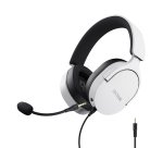 Trust GXT 489W FAYZO Casque Avec fil Arceau Gaming Noir, Blanc