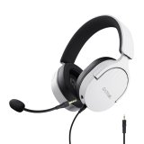 Trust GXT 489W FAYZO Casque Avec fil Arceau Jouer Noir, Blanc