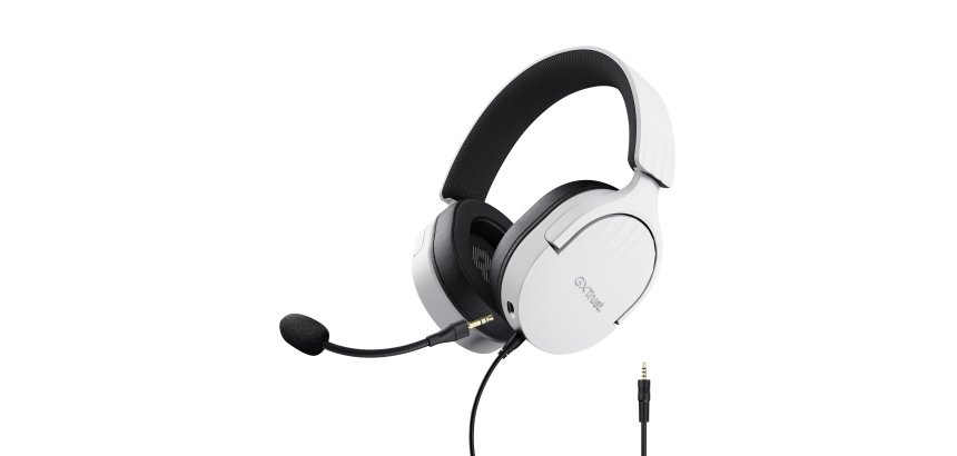 Trust GXT 489W FAYZO Casque Avec fil Arceau Gaming Noir, Blanc