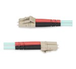 StarTech.com Câble à Fibre Optique Multimode LC/UPC vers LC/UPC OM4, Fibre LOMMF/VCSEL Zipcord 50/125µm, Réseaux 100G, Faible Perte d'Insertion, Cordon de Raccordement Fibre LSZH, 25m
