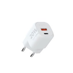 XTORM Chargeur secteur 20W GaN2 Ultra -1 USB-C 1 USB-A