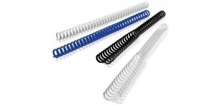 Dorsi ClickBind per rilegatura - riutilizzabili - 16 mm - nero - GBC - conf. 50 pezzi