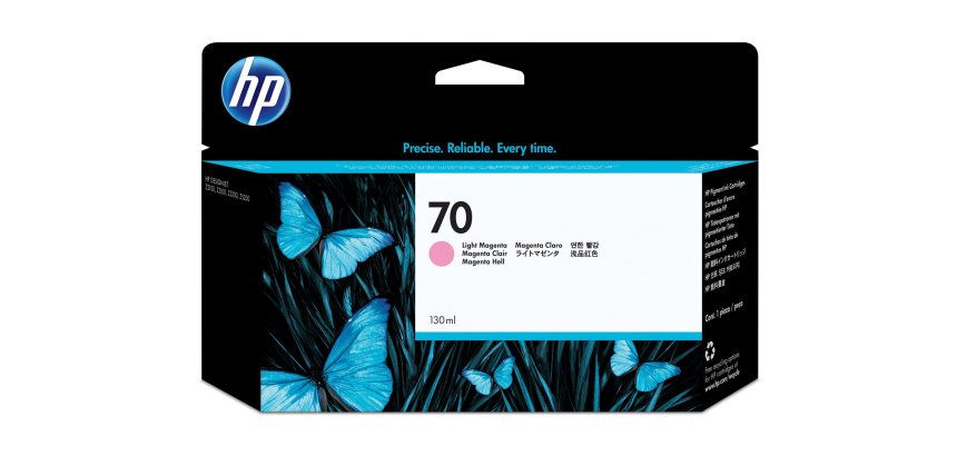HP 70 - hellmagentafarben - original - DesignJet - Tintenpatrone