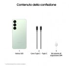 Samsung Galaxy S25 Smartphone AI, Display 6.2'' FHD+ Dynamic AMOLED 2X, Fotocamera 50MP, RAM 12GB, 256GB, 4.000 mAh, Mint