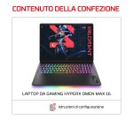 HP E4EW5EA laptop Intel Core Ultra 9 40,6 cm (16") 2.5K 32 GB DDR5-SDRAM NVIDIA GeForce RTX 5070 Ti Wi-Fi 7 (802.11be) Windows 11 Home Nero
