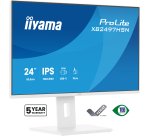 iiyama ProLite XB2497HSN-W1 écran plat de PC 60,5 cm (23.8") 1920 x 1080 pixels Full HD LED Blanc