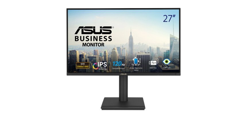 ASUS BE27AQG écran plat de PC 68,6 cm (27") 2560 x 1440 pixels Quad HD LCD Noir