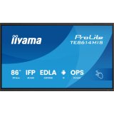 iiyama PROLITE TE8614MIS-B2AG Écran plat de signalisation numérique 2,18 m (86") LCD Wifi 435 cd/m² 4K Ultra HD Noir Écran tactile Intégré dans le processeur Android 24/7