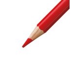 Crayon stabilo all mine grasse adapté à toutes surfaces aquarellable finition tête trempée coloris rouge