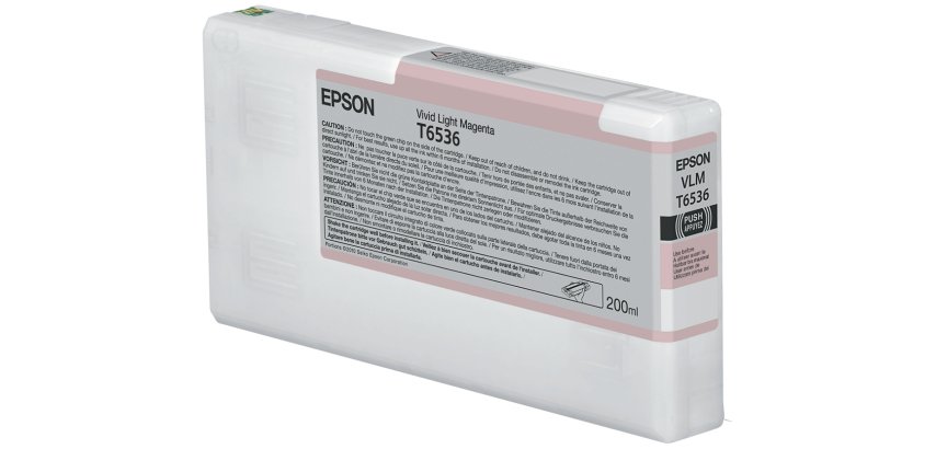 Epson T6536 Vivid Light Magenta Ink Cartridge (200ml)