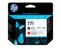 HP 771 - matte black, chromatic red - printhead