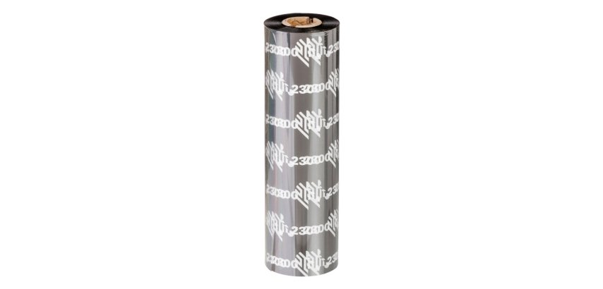 Zebra 2300 Performance Wax cinta térmica 74 m Negro