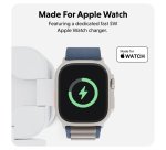 Targus HJ3320WHGL mobile device charger Headphones, Smartphone, Smartwatch White USB Wireless charging Fast charging Indoor