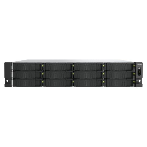 QNAP TS-H1277AXU-RP NAS Rack (2 U) AMD Ryzen™ 5 16 Go DDR5 0 To QuTS hero Noir