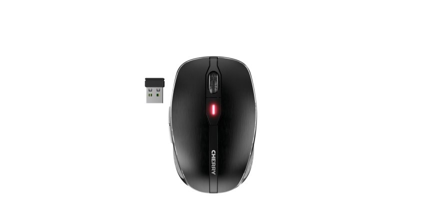 CHERRY MW 8C ADVANCED souris Ambidextre RF sans fil + Bluetooth Optique 3000 DPI