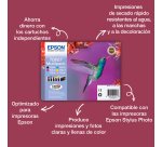Epson T0801  (C13T08014011) Cartucho original negro de capacidad estándar (330 páginas)