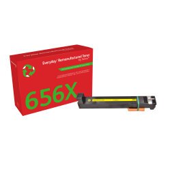 Everyday Tóner ™ Amarillo remanufacturado de Xerox es compatible con HP 656X (CF462X), High capacity