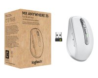 Logitech MX Anywhere 3S for Business souris Bureau Droitier RF sans fil + Bluetooth Laser 8000 DPI