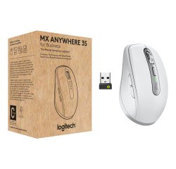 Logitech MX Anywhere 3S for Business souris Bureau Droitier RF sans fil + Bluetooth Laser 8000 DPI