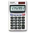 Sharp EL-379SB calculator Pocket Basic White